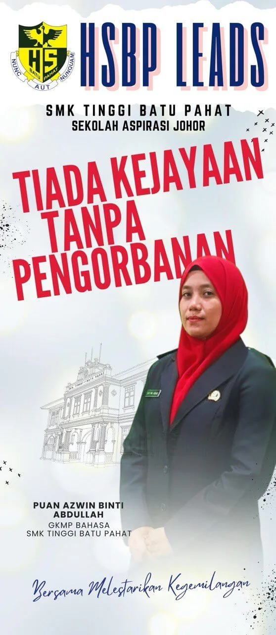 Guru Kanan Mata Pelajaran Bahasa - Azwin Binti Abdullah