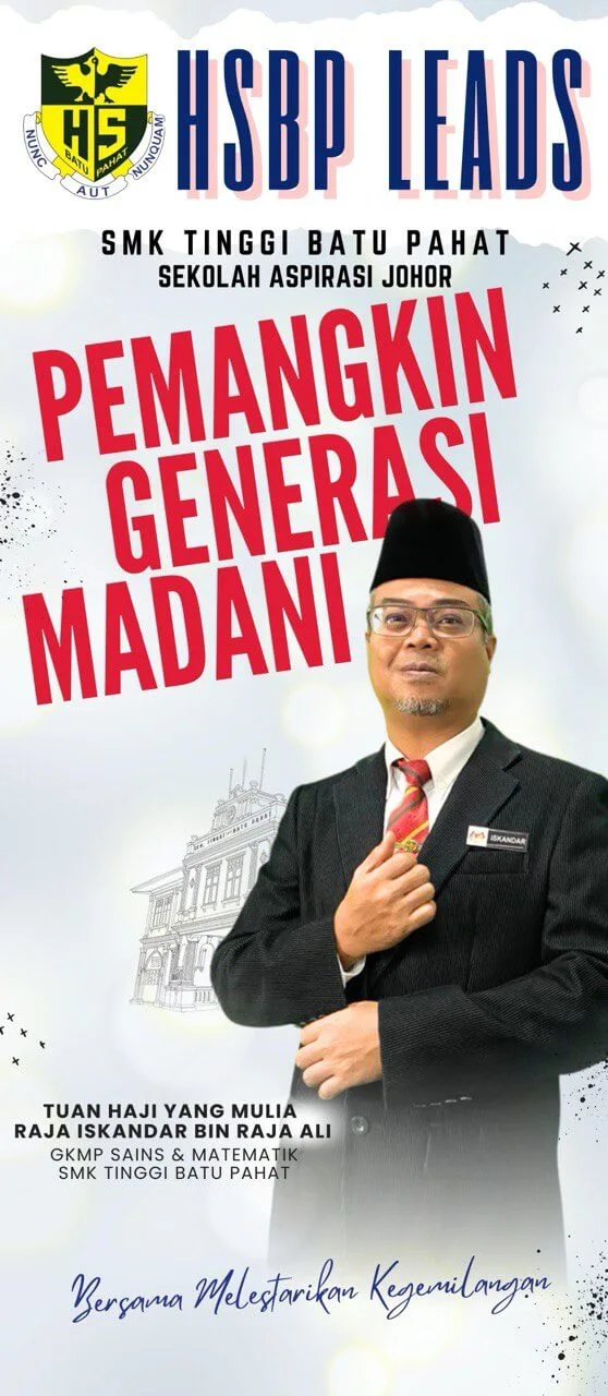 Guru Kanan Sains & Matematik - Hj Raja Iskandar Bin Raja Ali